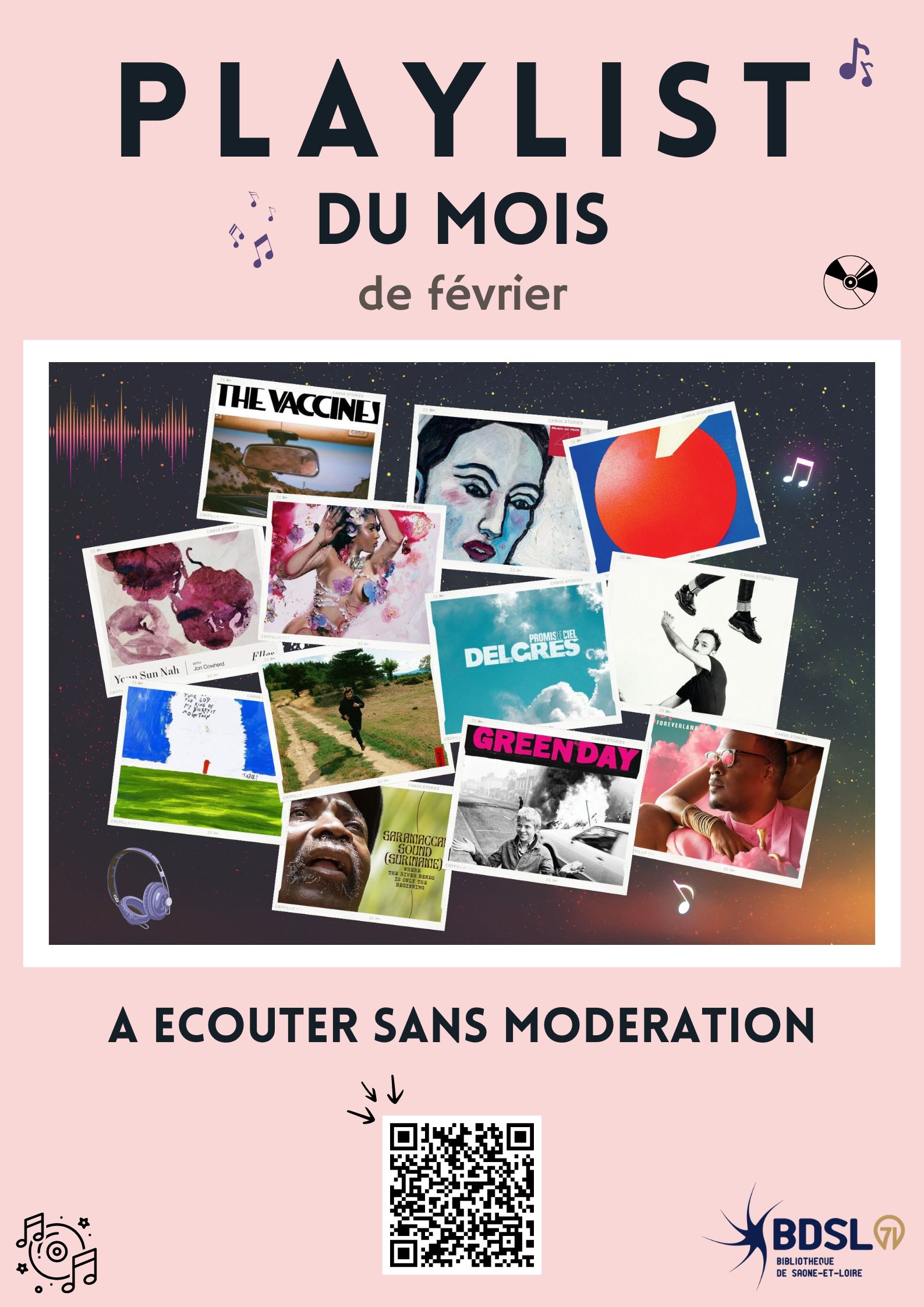 Affiche playlist février